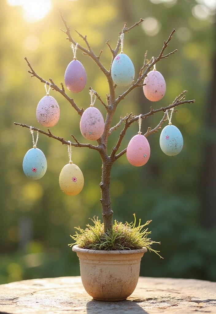 25 Budget-Friendly Easter Decor Hacks That Look High-End (You Won't Believe #8!) - 9. Easter Egg Tree