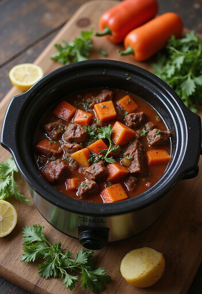 7 Healthy Meal Prep Hacks That Will Change Your Weeknight Dinners Forever (Don't Miss #5!) - 5. Use a Slow Cooker: Set It and Forget It!