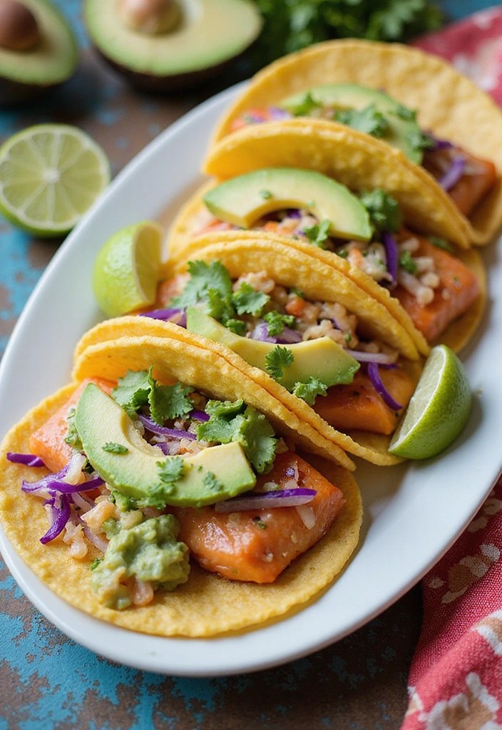 8 Family-Friendly Salmon Lunch Ideas Even Your Kids Will Love! - 4. Salmon Tacos