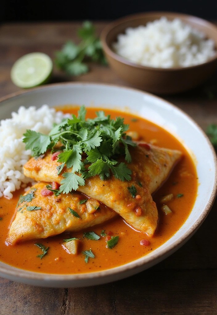 9 Healthy Seabass Recipes for Quick Weeknight Dinners You’ll Love! - 8. Thai Coconut Curry Seabass