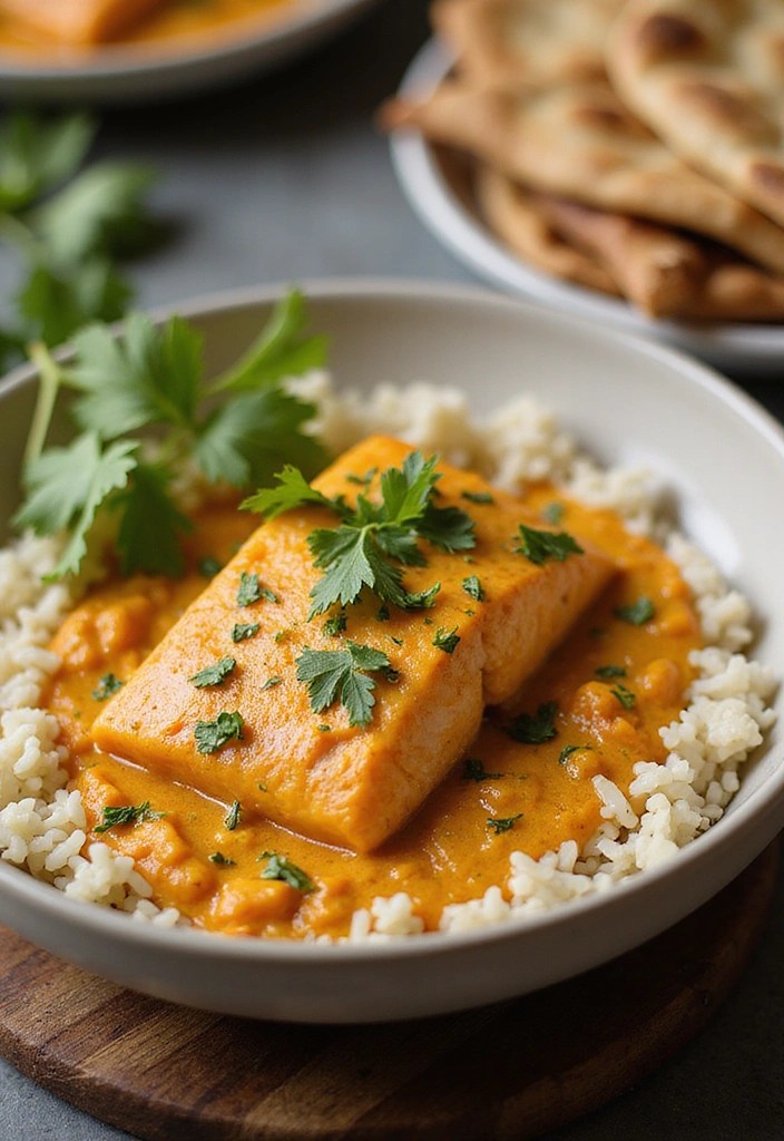 How to Make Healthy Dinner Salmon That Even the Kids Will Ask for Seconds! - 13. Coconut Curry Salmon