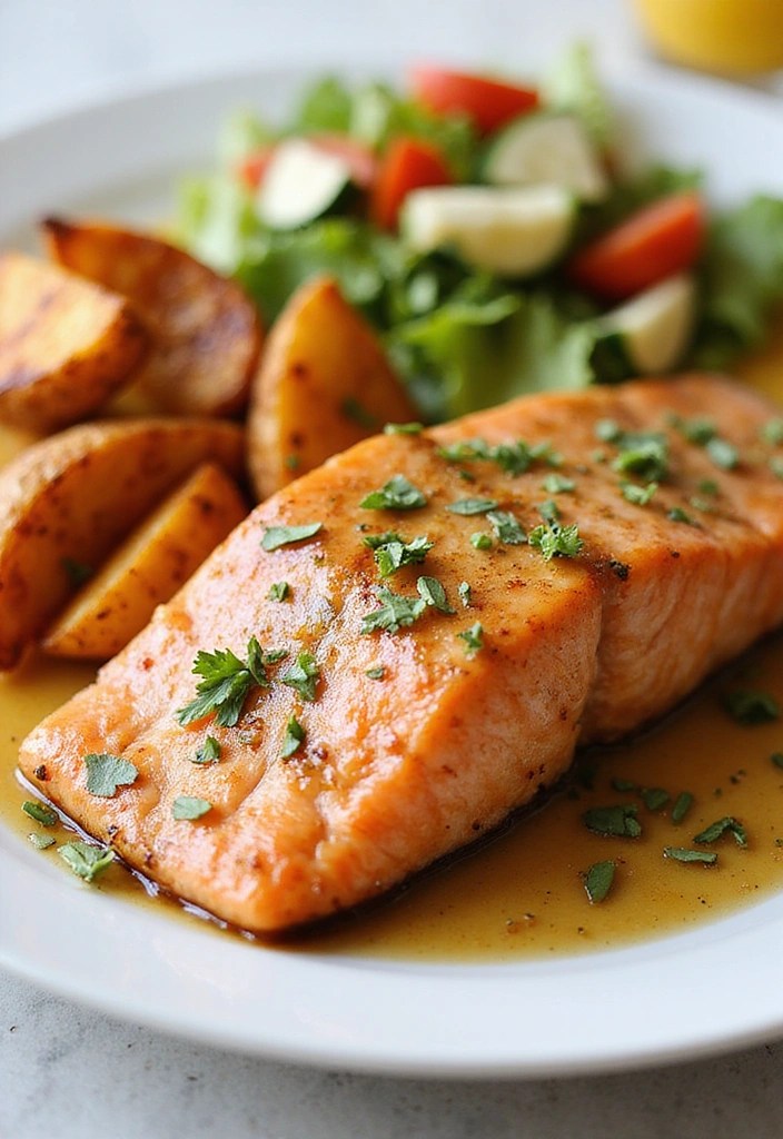 How to Make Healthy Dinner Salmon That Even the Kids Will Ask for Seconds! - 7. Maple Mustard Salmon