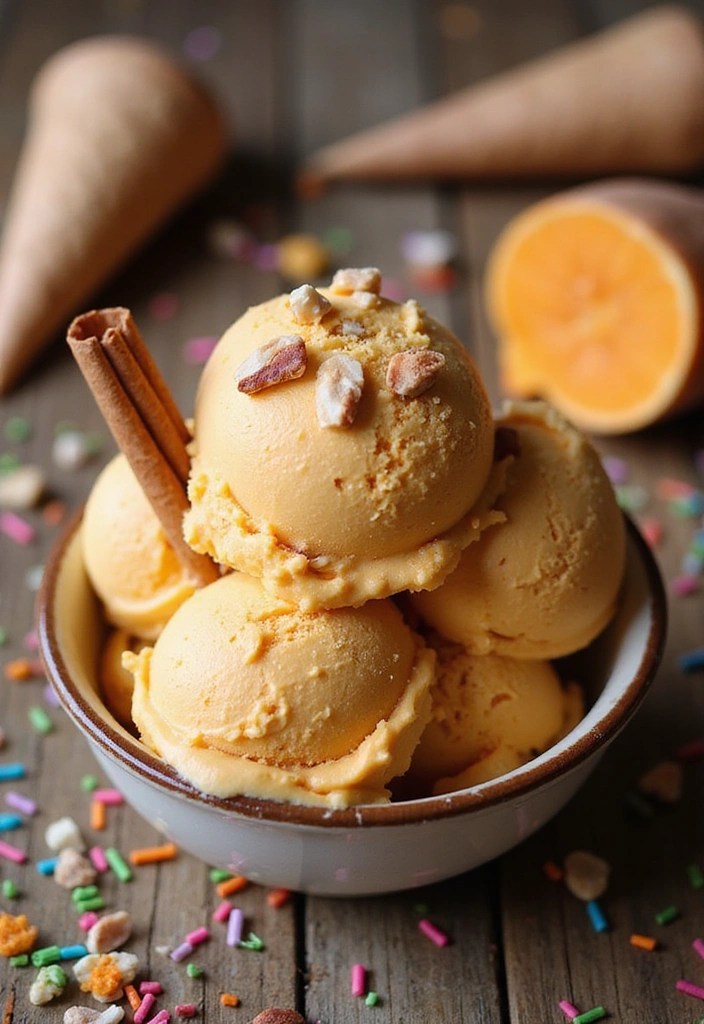 16 Sweet Potato Desserts That Are So Good, You’ll Want to Bake Them All! - 7. Sweet Potato Ice Cream