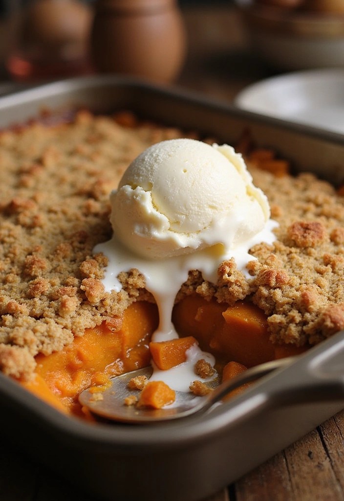 16 Sweet Potato Desserts That Are So Good, You’ll Want to Bake Them All! - 9. Sweet Potato Crumble