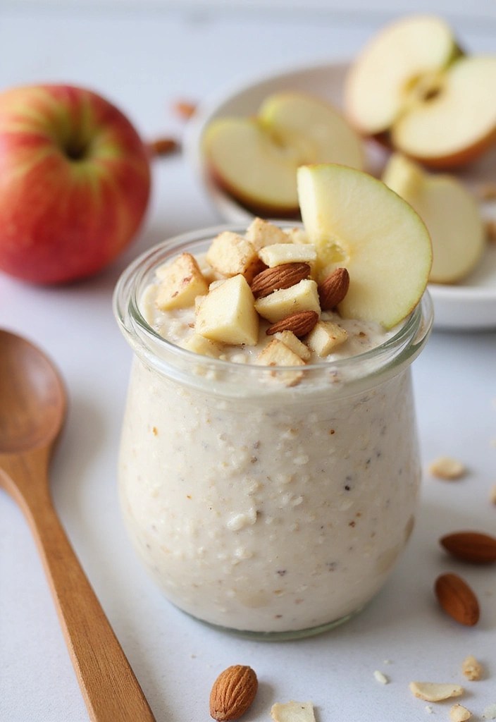 7 Delicious Apple Breakfast Recipes to Start Your Day Right (Wait Until You Try #4!) - 2. Apple Almond Overnight Oats