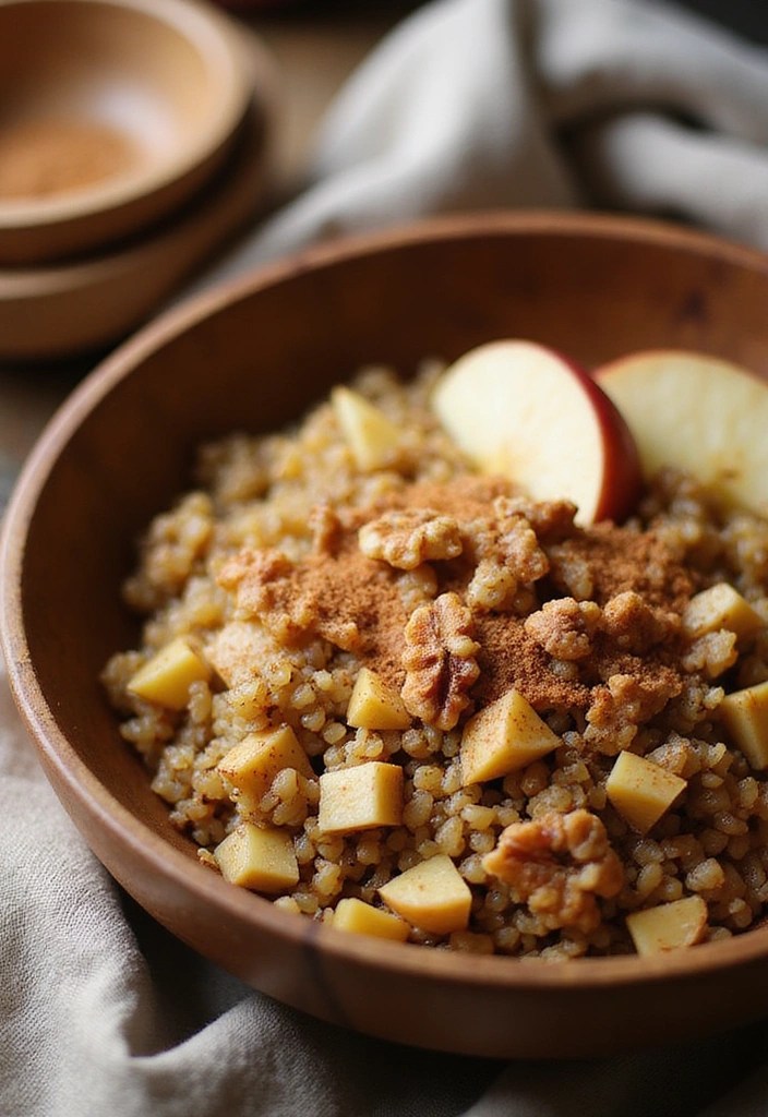 7 Delicious Apple Breakfast Recipes to Start Your Day Right (Wait Until You Try #4!) - 3. Spiced Apple Breakfast Quinoa