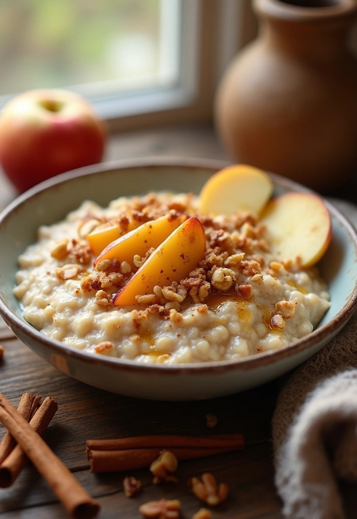 7 Delicious Apple Breakfast Recipes to Start Your Day Right (Wait Until You Try #4!) - 6. Warm Apple Pie Oatmeal