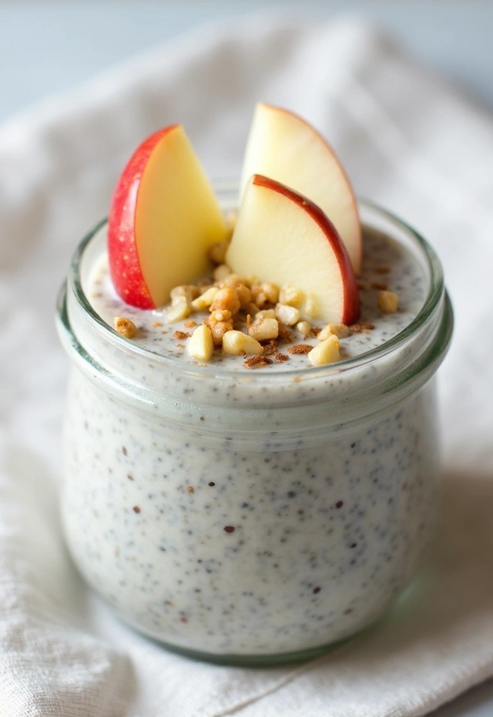 7 Delicious Apple Breakfast Recipes to Start Your Day Right (Wait Until You Try #4!) - 7. Apple Chia Seed Pudding